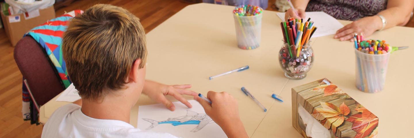 Child coloring